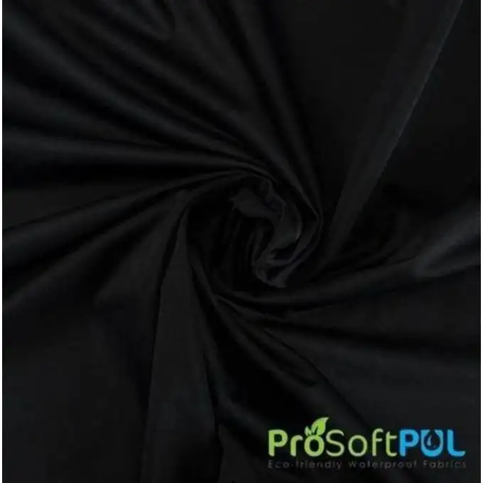 Tessuto PUL Prosoft Foodsafe fine nero