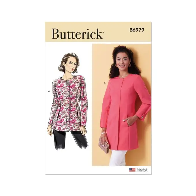 Modello Butterick B6979Y5 Donna Giacca 46 a 54