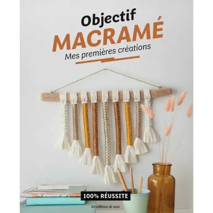 Libro obiettivo macramè le mie prime creazioni