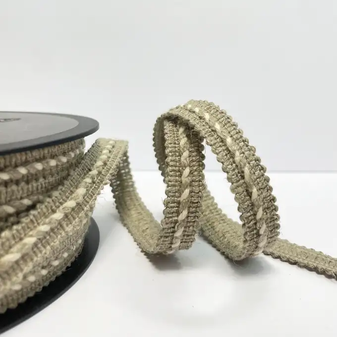 Galone intrecciato 14mm crema