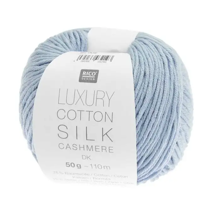 Filato eccezionale Luxury Cotton Silk Cashmere dk - Rico Design