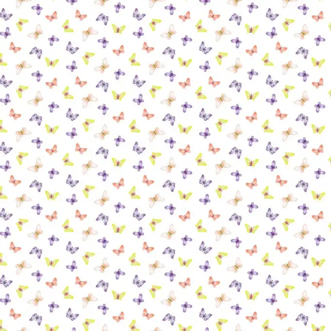 Maglia jersey cotone stampata bel farfalla glitter multicolore ecru