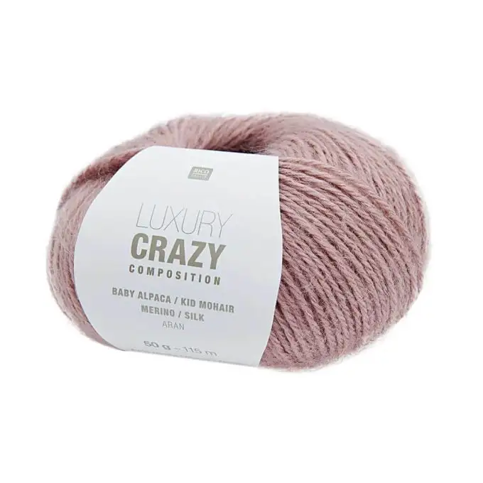 Filato eccezionale da lavorare Luxury Crazy Composition Aran - Rico Design