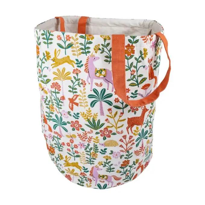 Sacco giocattoli foresta unicorno multicolore