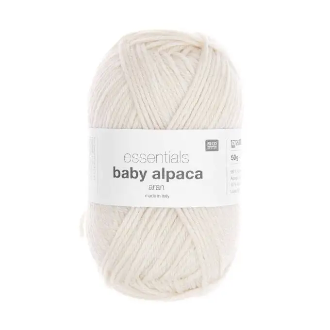 Filato eccezionale da lavorare Essentials Baby Alpaca & Merino - Rico Design