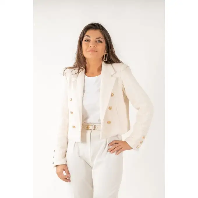 Modello Tess abbigliamento donna 38 52 - Clématisse Pattern