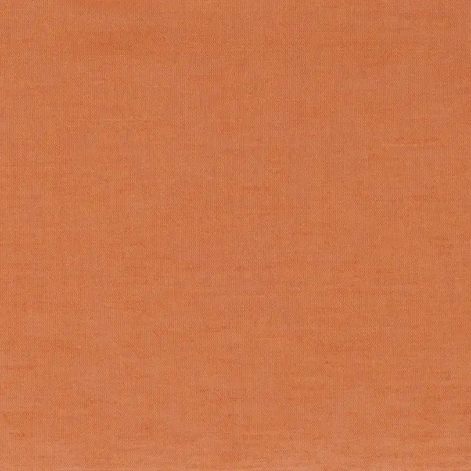 Tessuto cotone lino lavato zafferano