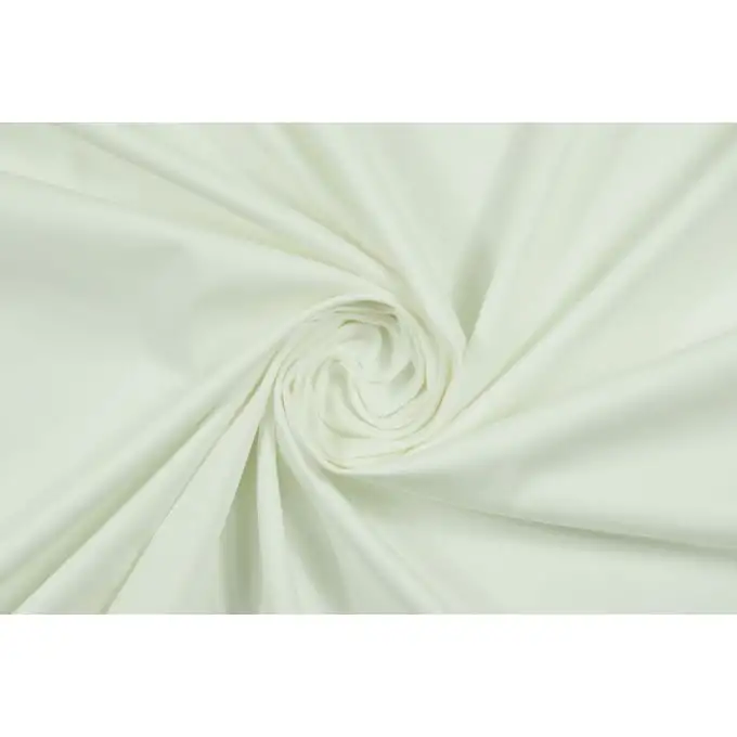 Rotolo di 40 metri Rasatello di cotone stretch bianco panna