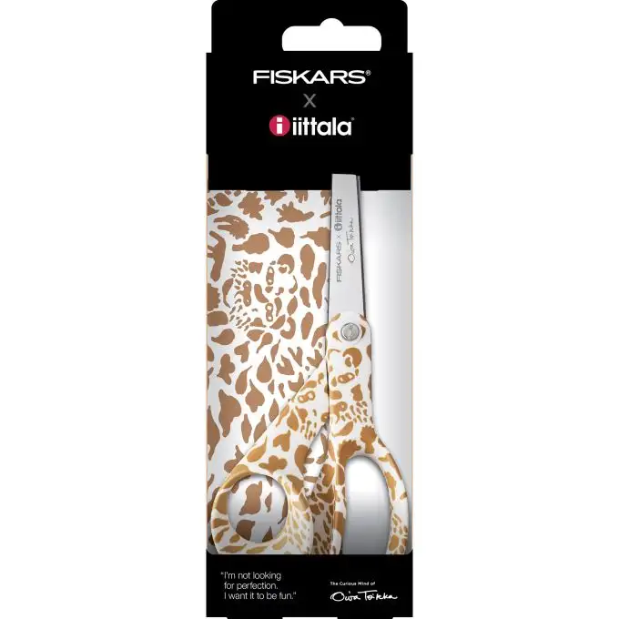 Forbici edizione speciale x Iittala Cheetah marrone 21 cm - Fiskars