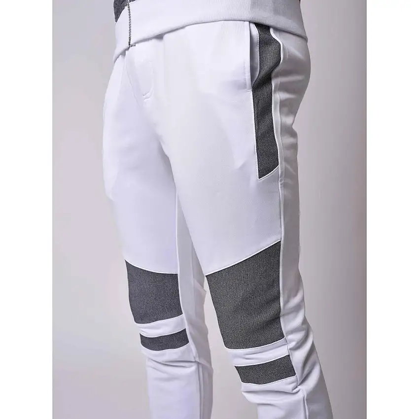Pantaloni da jogging con inserti bicolore in tessuto testurizzato Project X Paris