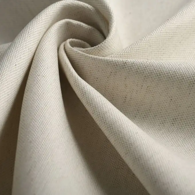Tessuto telato 10% lino idrorepellente anti-uv ecru
