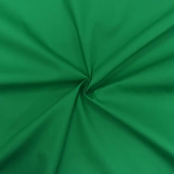 Tessuto cotone popeline verde - designers factory (1m x 1m46)