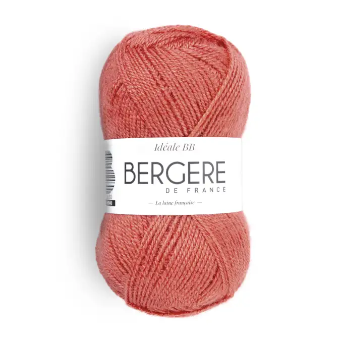 Pelote di lana Bergère de France ideale BB aubepine N° 11115