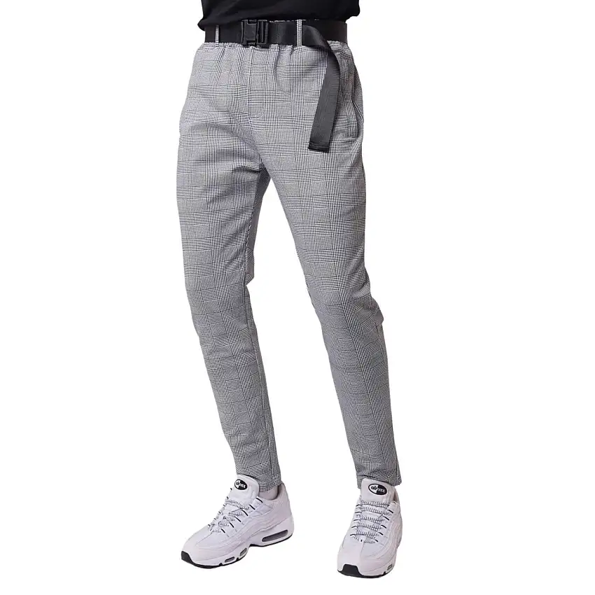 Pantaloni a quadri con cintura Project X Paris