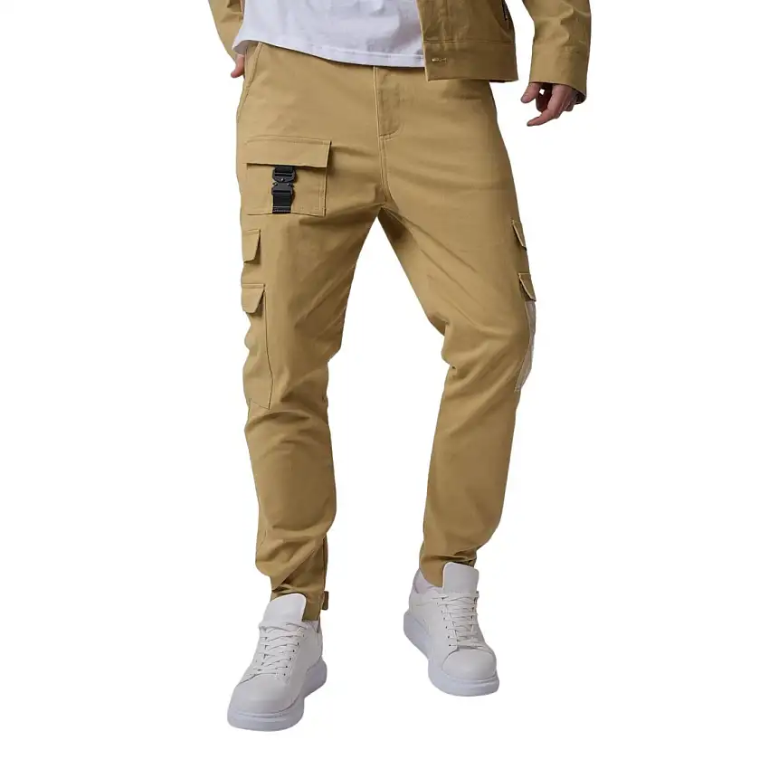 Pantaloni stile cargo con tasca trasparente Project X Paris