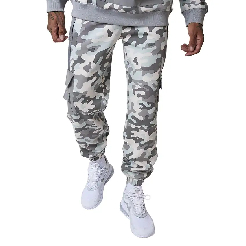 Pantaloni da jogging con stampa camouflage Project X Paris