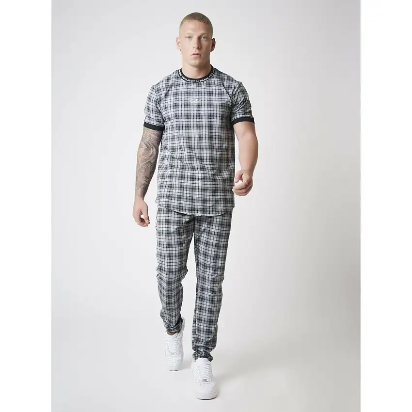 Pantaloni a quadri Project X Paris