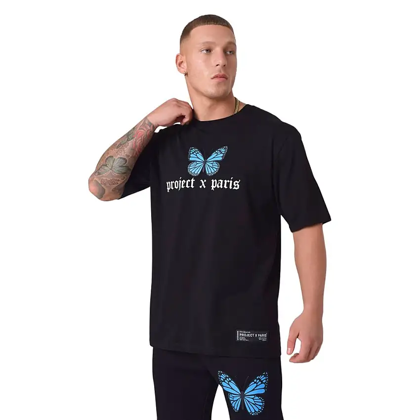 T-shirt con stampa a farfalla Project X Paris