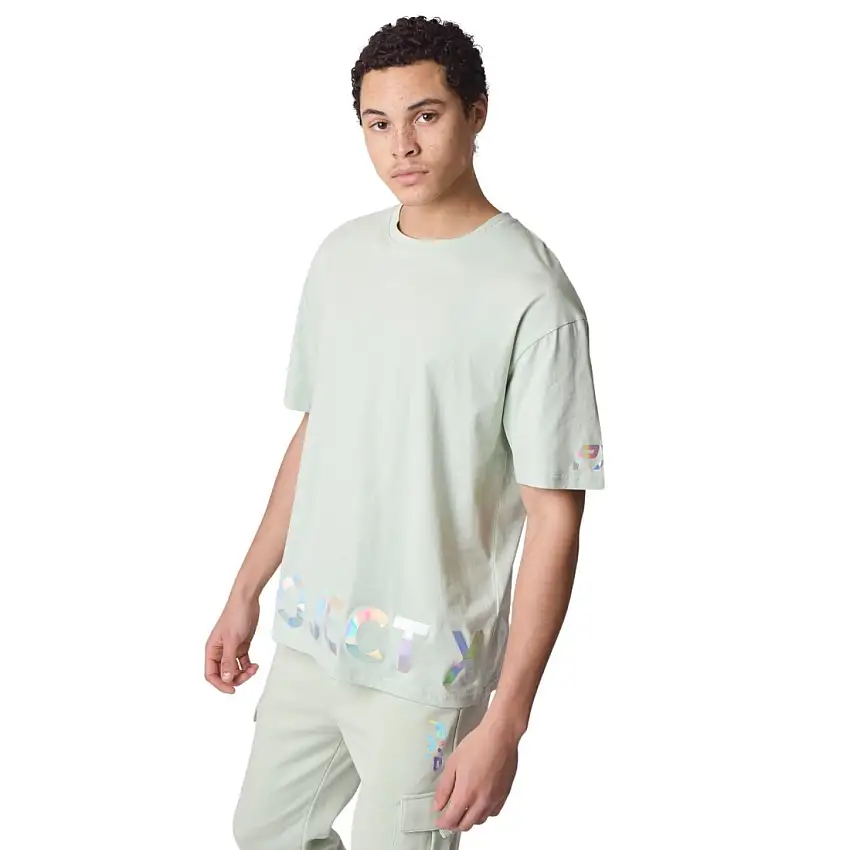 T-shirt con logo iridescente dalla vestibilità ampia Project X Paris