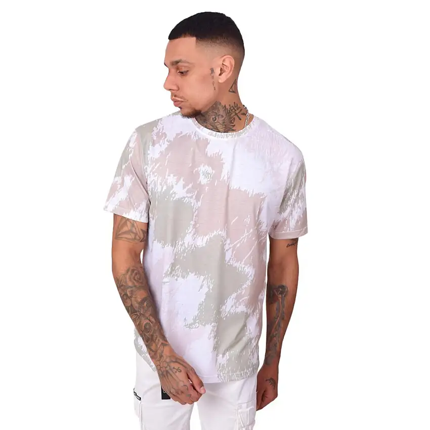 T-shirt con effetto pittura astratta Project X Paris