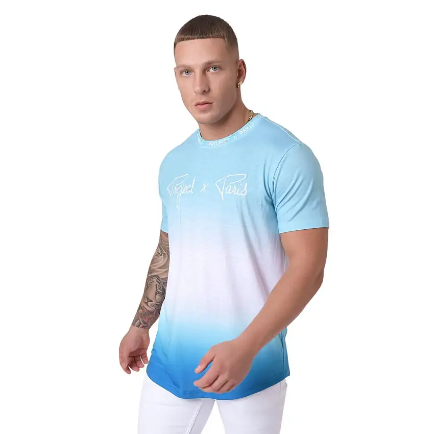 T-shirt con stampa gradiente sbiadita Project X Paris