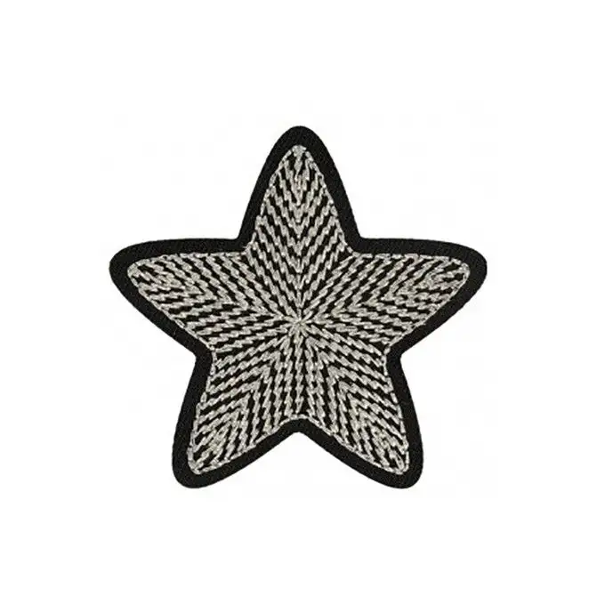 Toppa Termoadesiva Stella 4,5 x 4,5 cm - Mediac