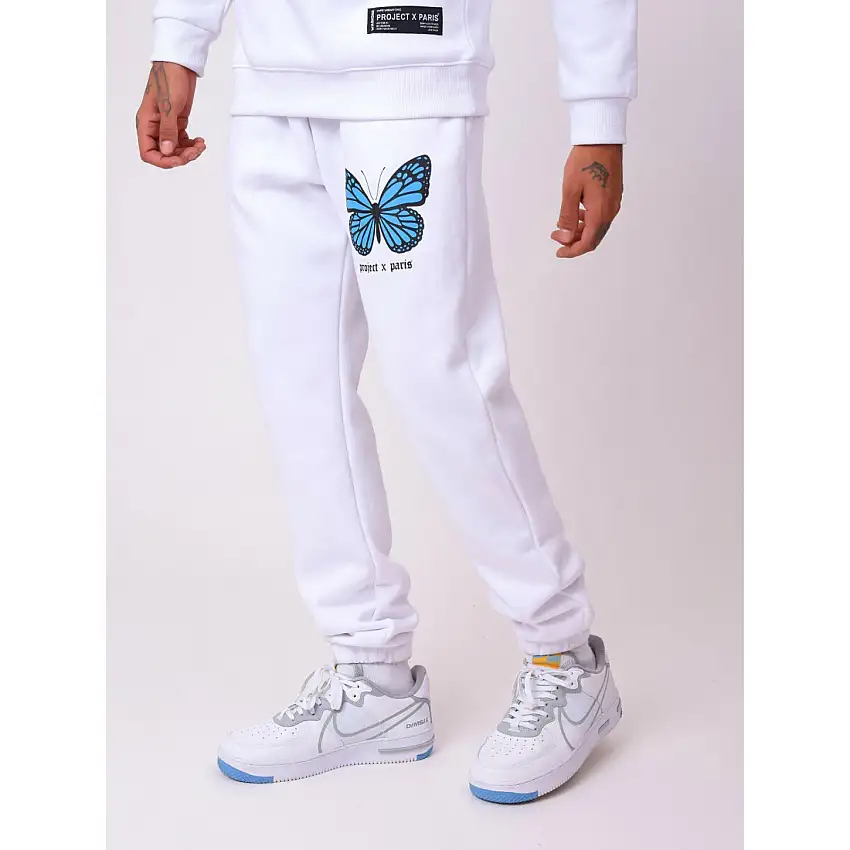 Pantaloni da jogging con stampa di farfalla Project X Paris