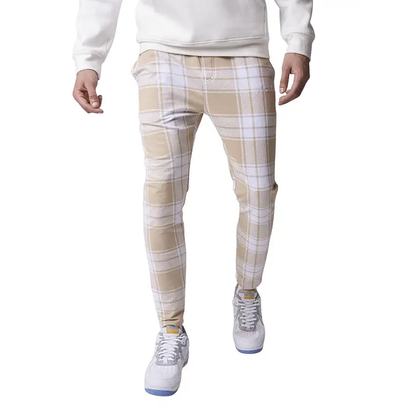 Pantaloni da jogging a quadri bicolore Project X Paris