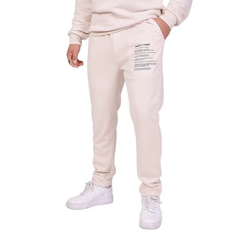 Pantalone da jogging con inserti e testo Project X Paris