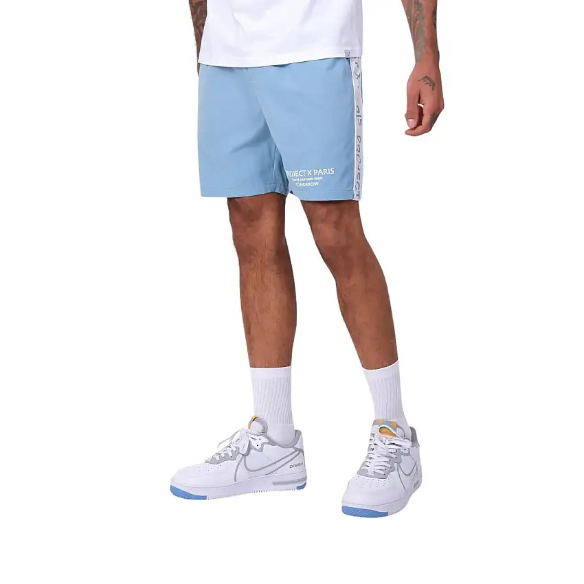 Pantaloncini da bagno colorati con fascia con logo Project X Paris