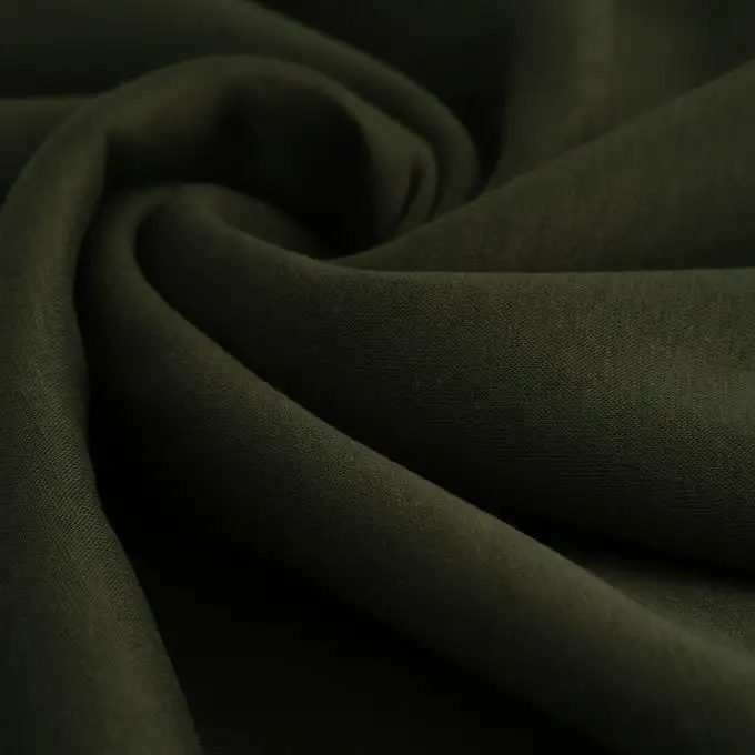 Tessuto felpato verde