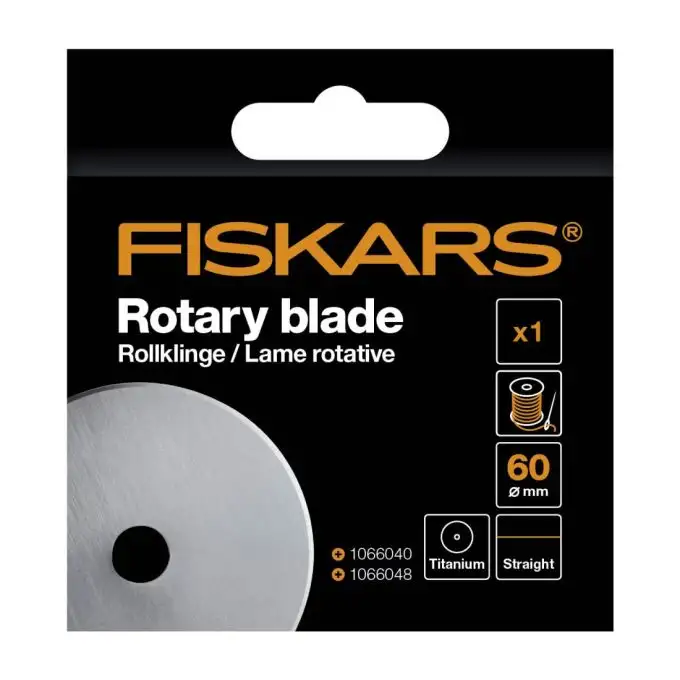 Lama rotante in titanio Ø 60 mm - Fiskars