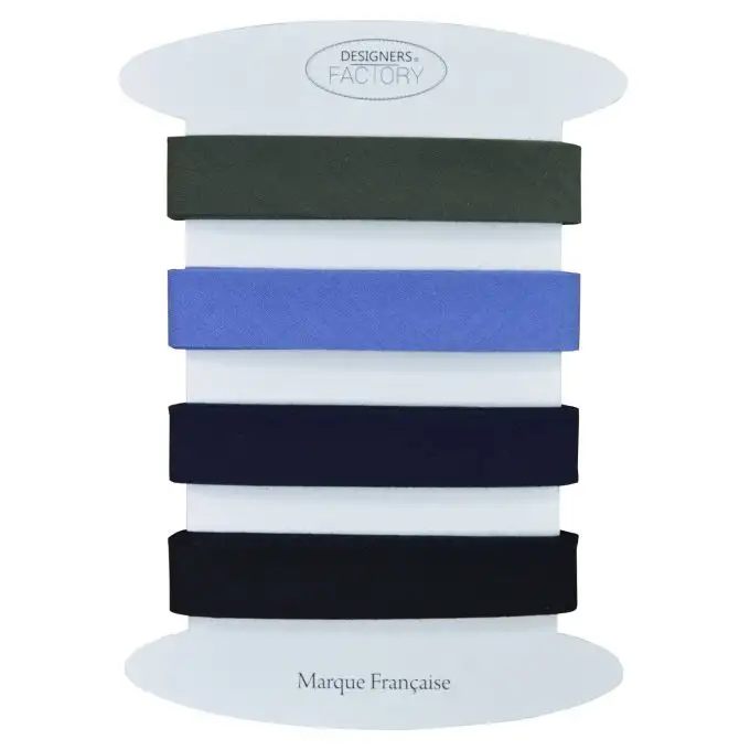 Set di 4 Nastri in sbiecoin cotone - 2 metri per colore (Set C)