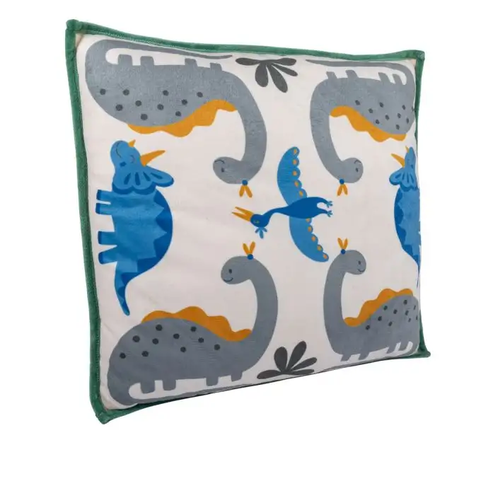 Cuscino nino il dino multicolore 35x35cm