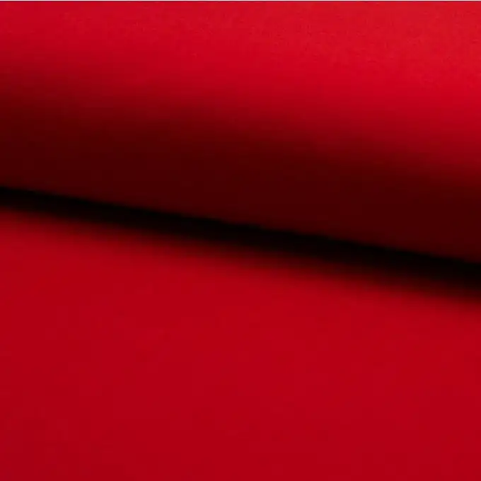 Polo in cotone elastan rosso con tessuto a piqué