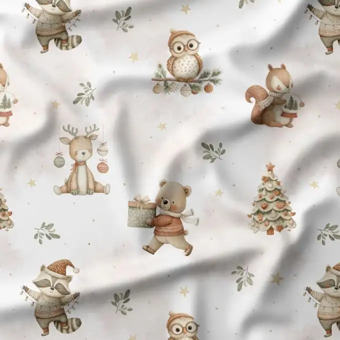 Tessuto Christmas Vintage – Bambini – Certificato Oeko-Tex®
