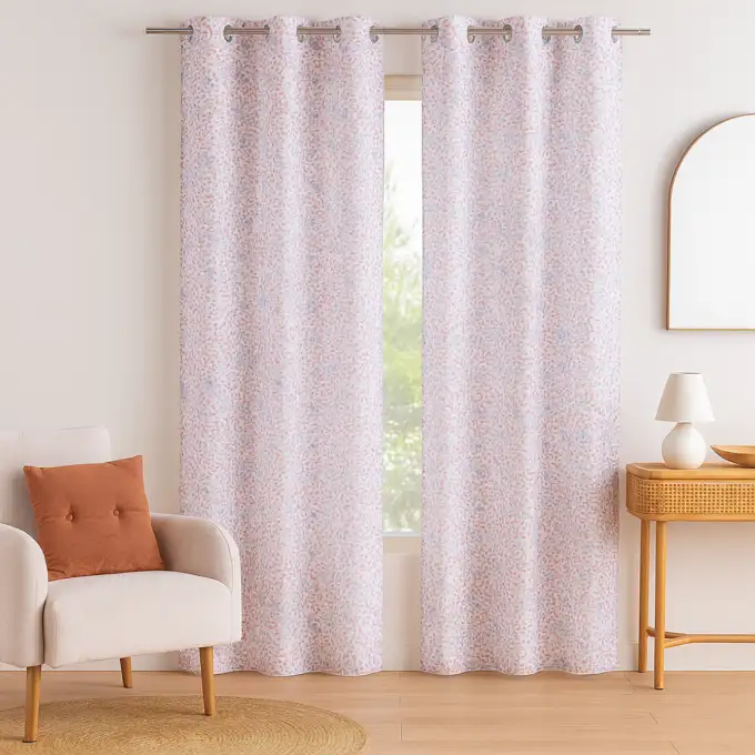 Tenda stampa foglie Versailles