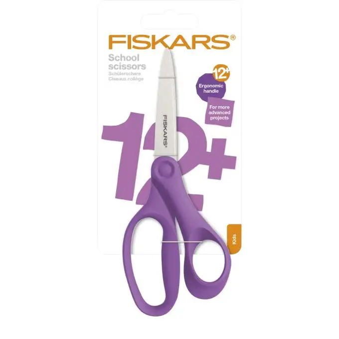 Forbici scuola 18 cm viola - Fiskars
