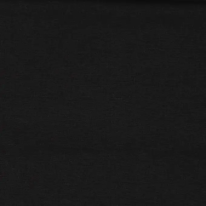 Tessuto cotone lino lavato nero