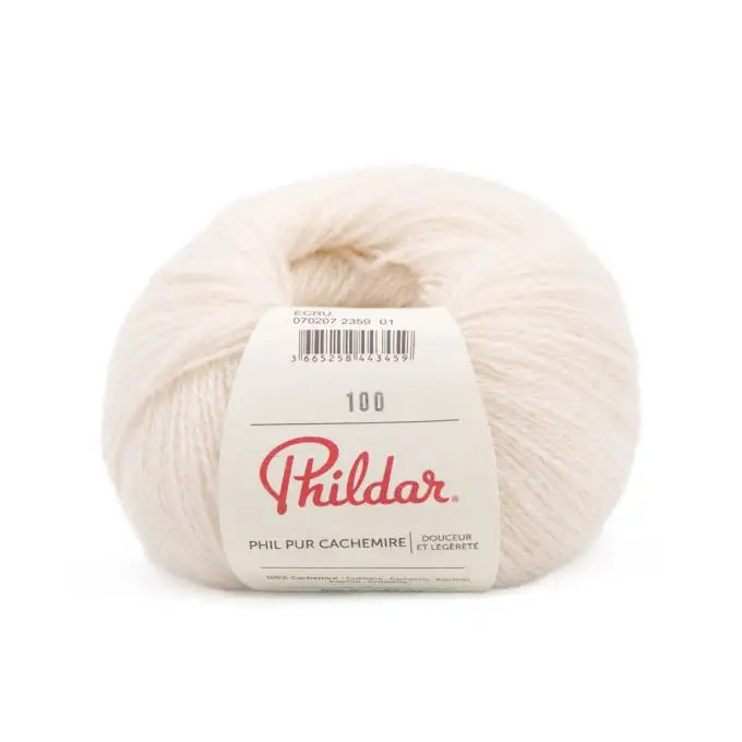 Gomitolo eccezionale Phil Puro Cashmere da lavorare – 25g – Phildar