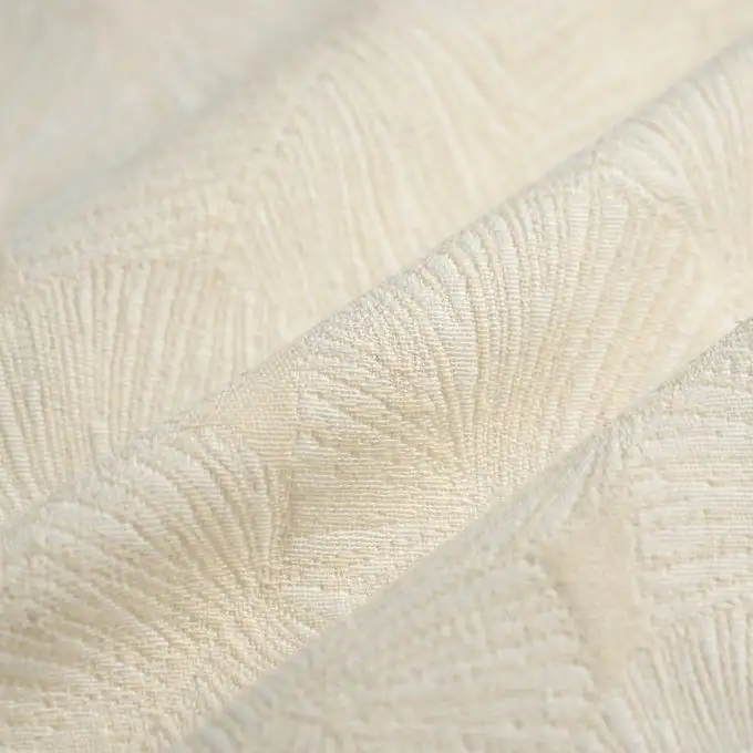 Tessuto tovaglia jacquard antimacchia Eve ecru