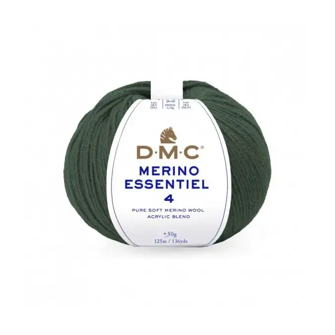 Gomitolo di lana Merino Essentiel 4 - DMC - Certificato Oeko-Tex