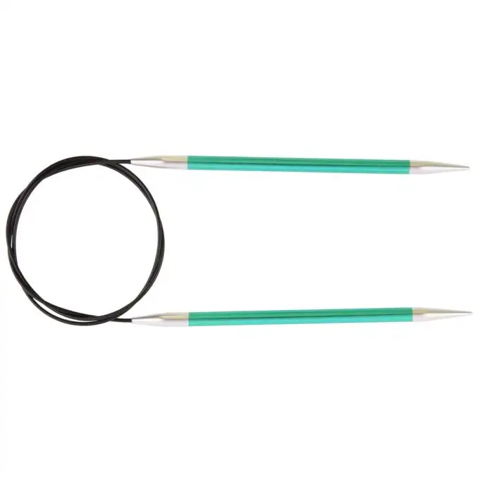 Aghi da maglia circolari fissi Zing 40 cm x 8 mm - Knit Pro