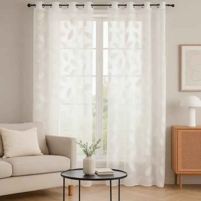 Tenda Vietnam piuma bianca 140x150cm