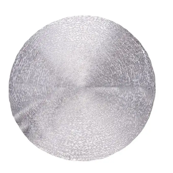 Set da tavola rotondo argento