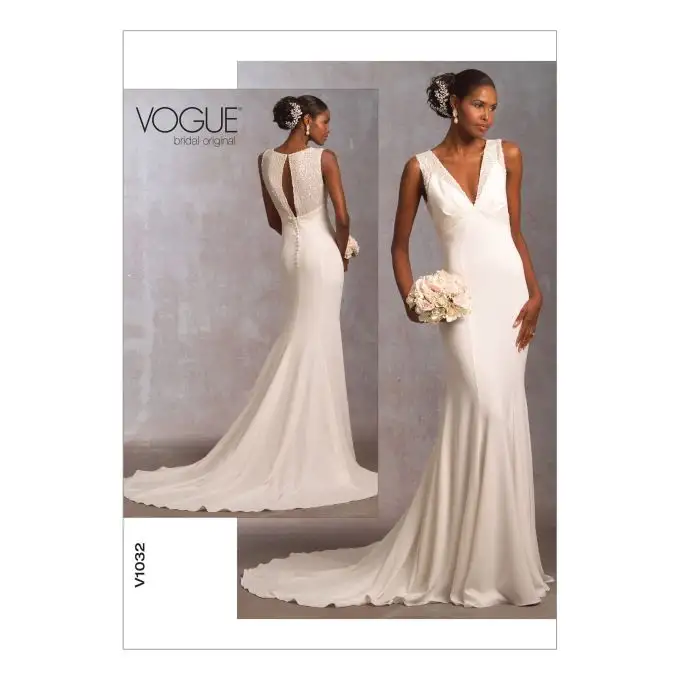 Patron Vogue 1032D Abito da sposa dalla 40 alla 44