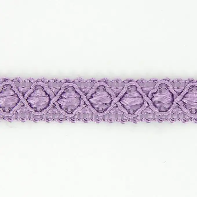 Nastro a rombi 12mm lilla