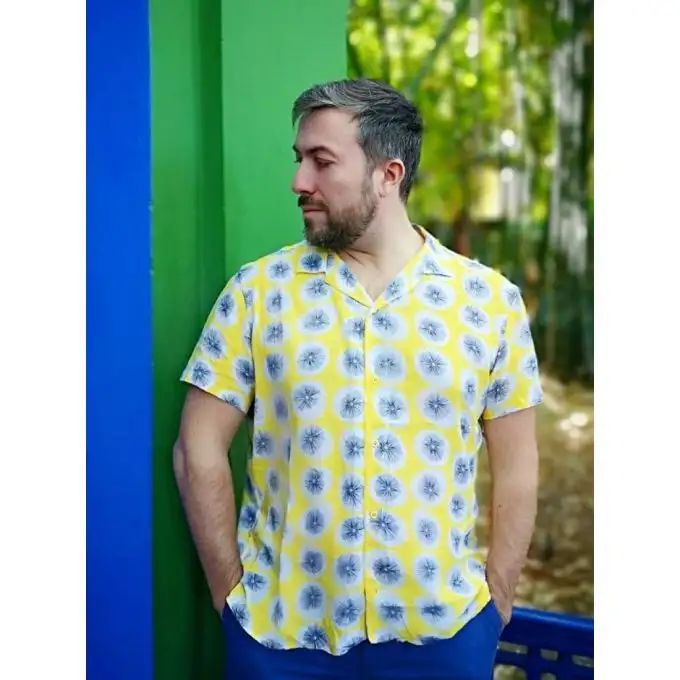 patron il surfista camicia uomo leggermente oversize da xs a xxl i bg