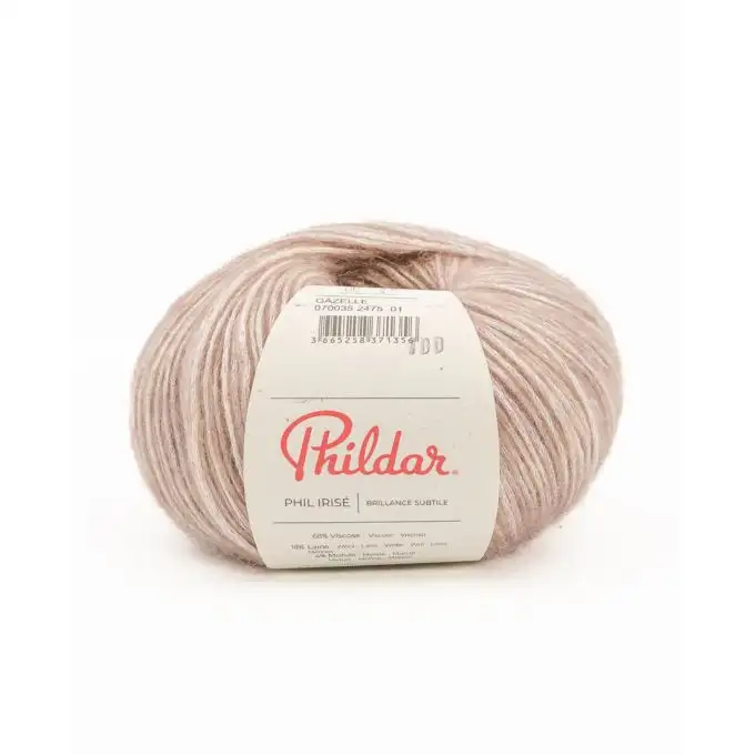 Pelota di filo da maglia iridescente Gazelle - Phildar