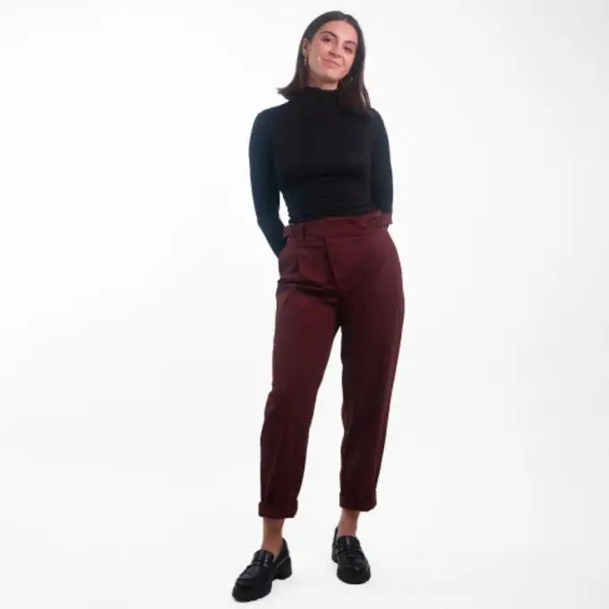 Modello Pantalone Cintura dalla 34 alla 50 - Atelier Brunette